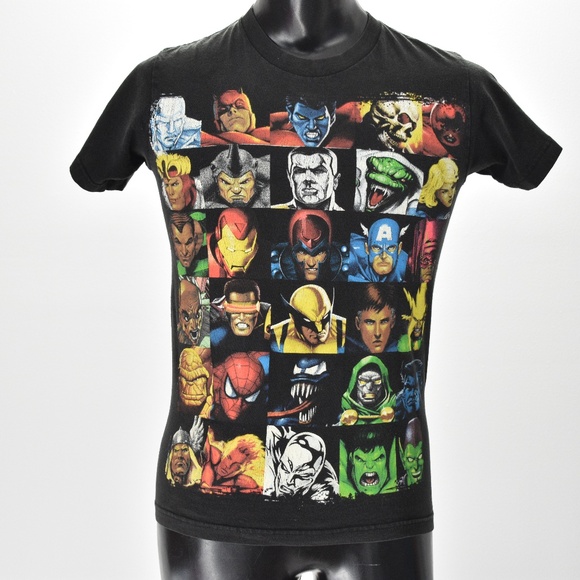 Mens Marvel Graphic Tee Tshirt Small 